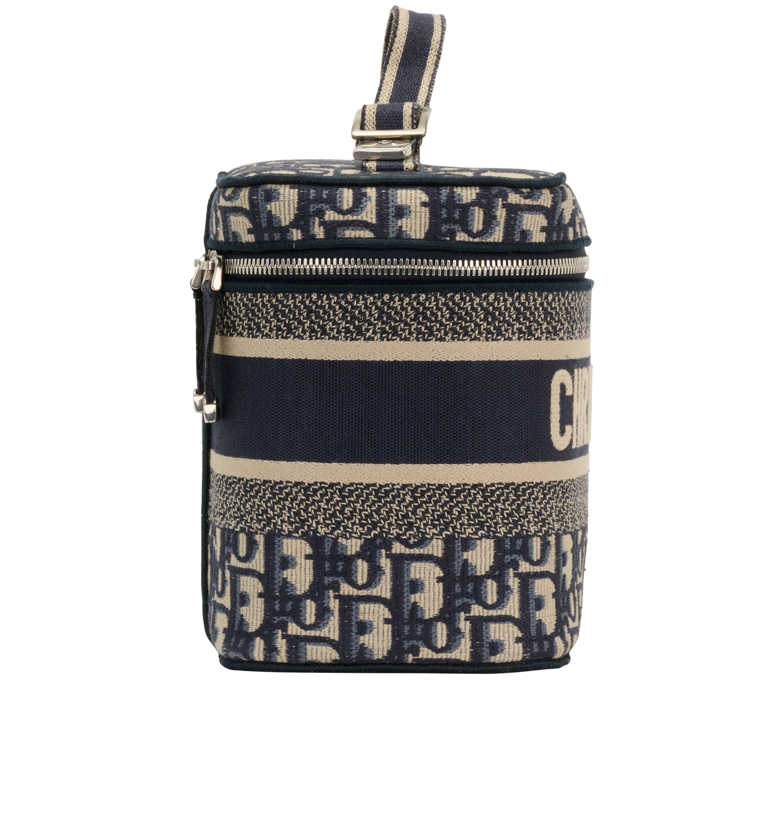 Diortravel Vanity Case, &pound;895, Handbags, Navy, Fabric, Side view